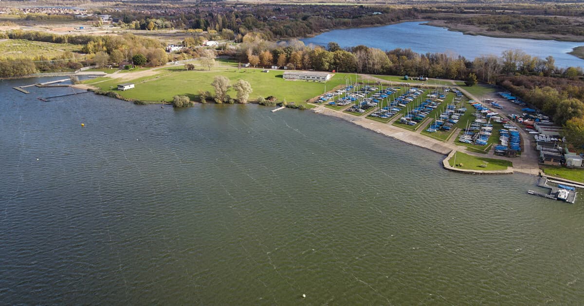 Camping at Stewartby Water Sports Club